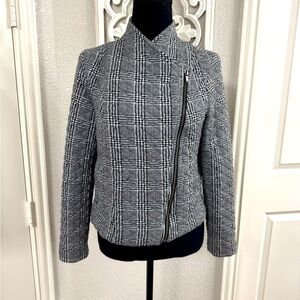 Banana Republic Factory Store Asymmetrical Zip Jacket in Petite Medium